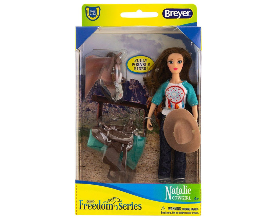 Natalie Western Rider With Tack