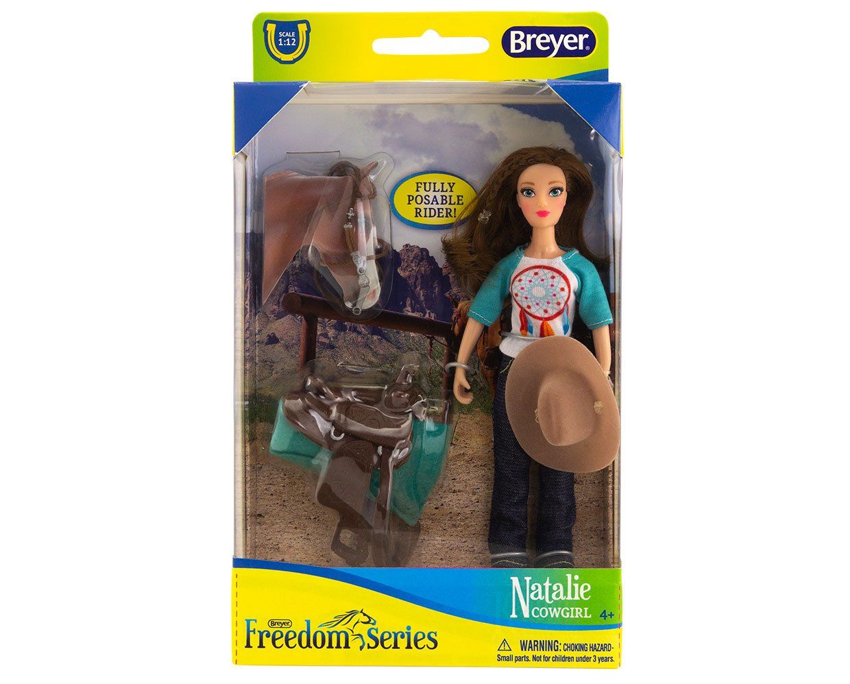 Natalie Western Rider With Tack