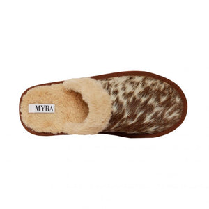 Cowhide Slipper