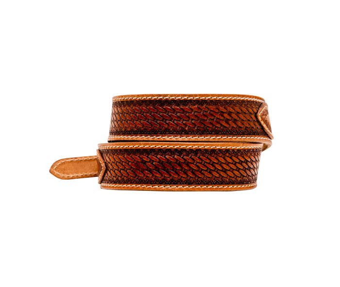 Vandal Hand-Tooled Leather Belt