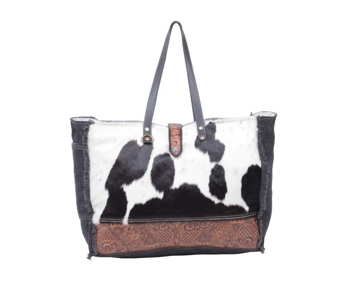 Comely Hand-Tooled Bag