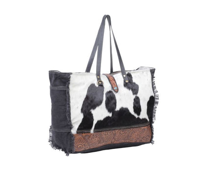 Comely Hand-Tooled Bag