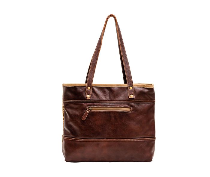 Spectacle Leather &amp; Hairon Bag