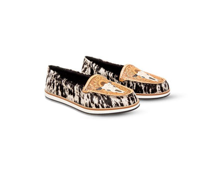 Neutraun Western Hand-Tooled Sneakers