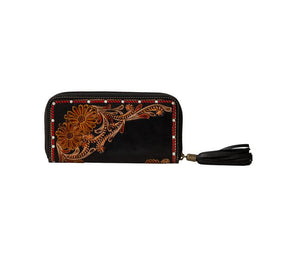 Cavender Trail Hand-Tooled Wallet